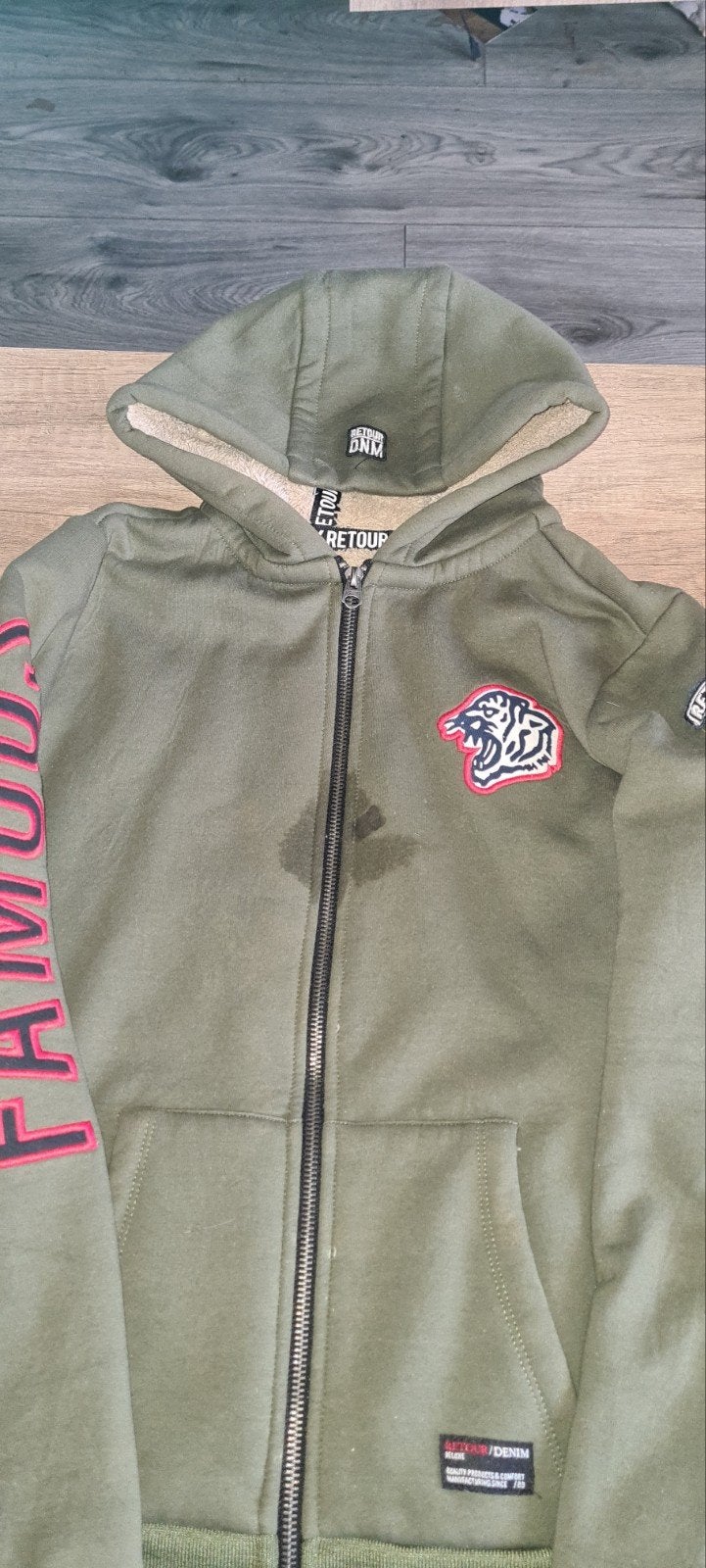 stoere borgvest van retour maat 146/152, Trui of Vest, Ophalen of Verzenden, Zo goed als nieuw, Jongen