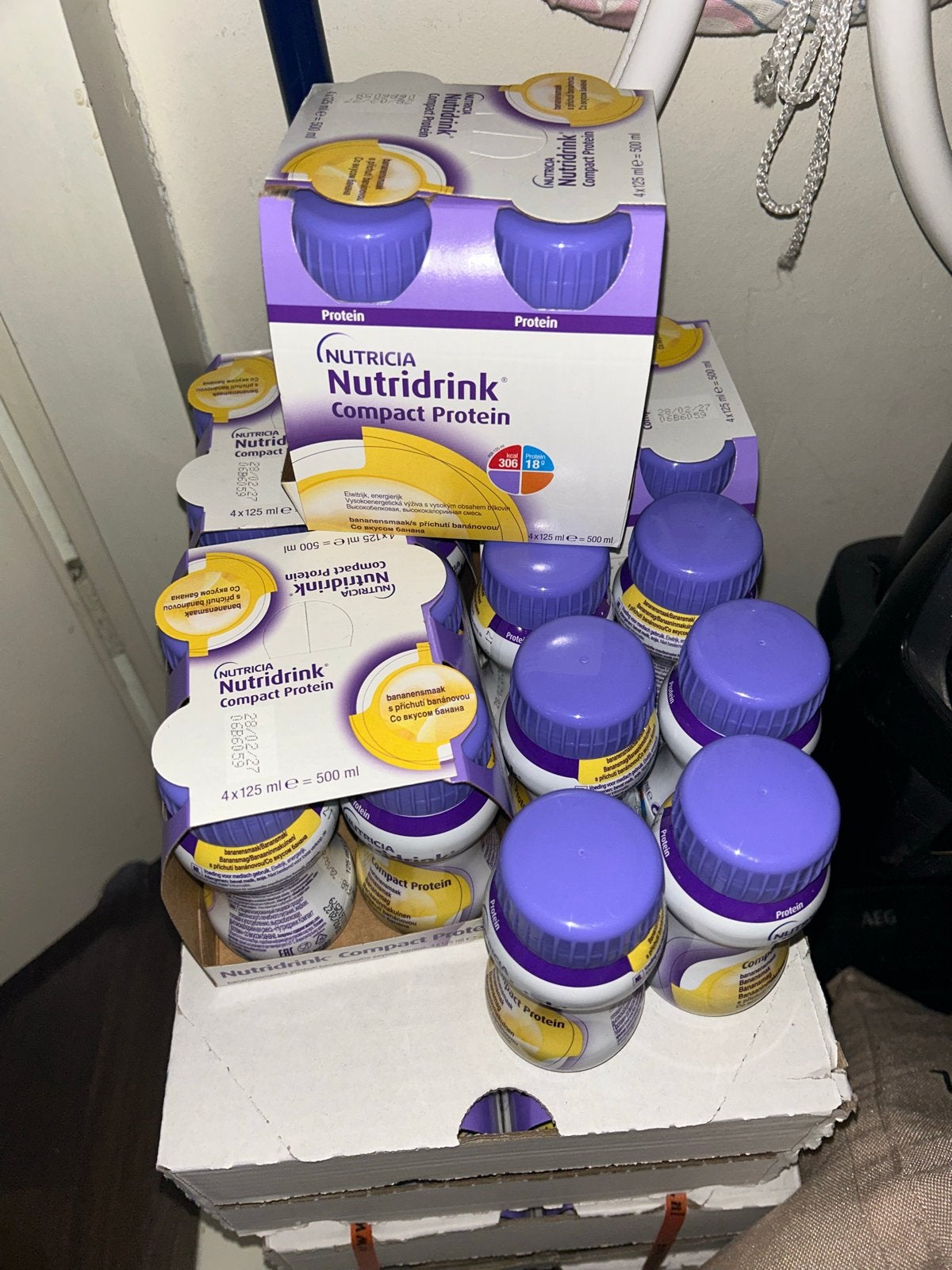 Nutridrink Compact Protein Banaan - Voedingssupplement, Diversen, Levensmiddelen, Ophalen of Verzenden