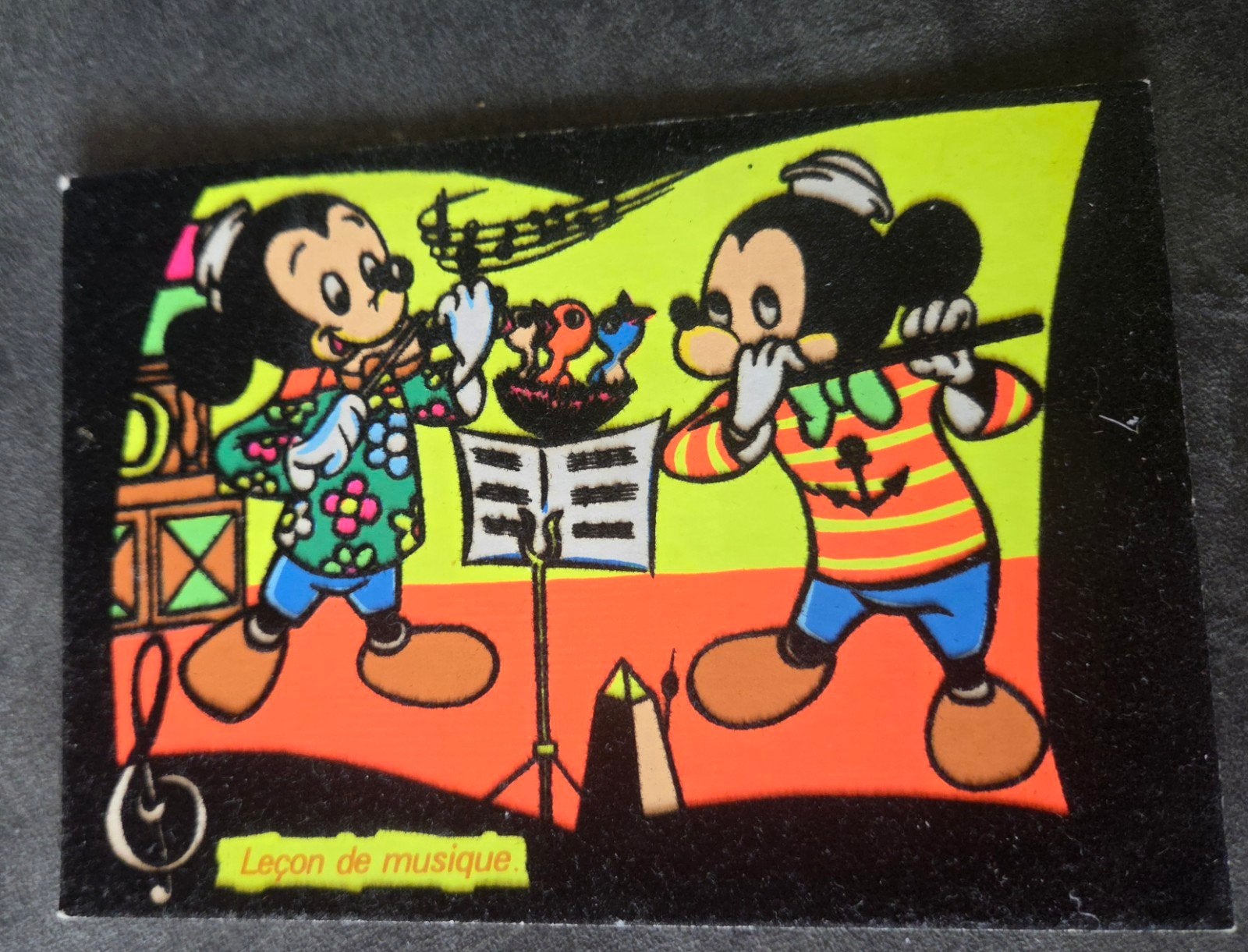Disney Mickey Mouse Muziekles, Verzenden, 1960 tot 1980, Gelopen, Kinderen