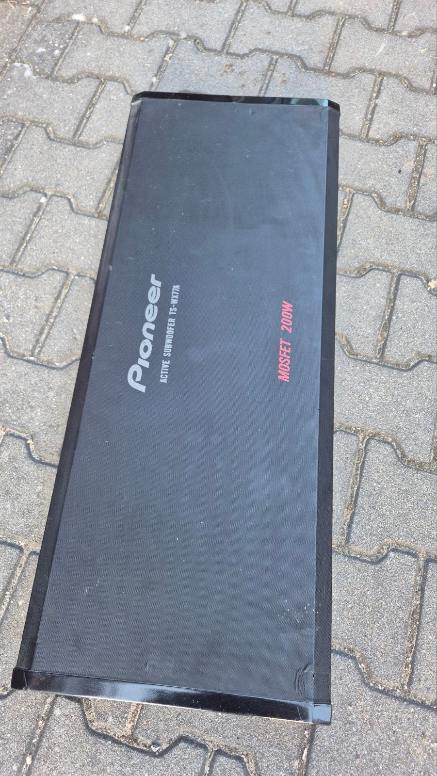 Pioneer actieve subwoofer TS-WX77A 200W MOSFET, Ophalen, Gebruikt
