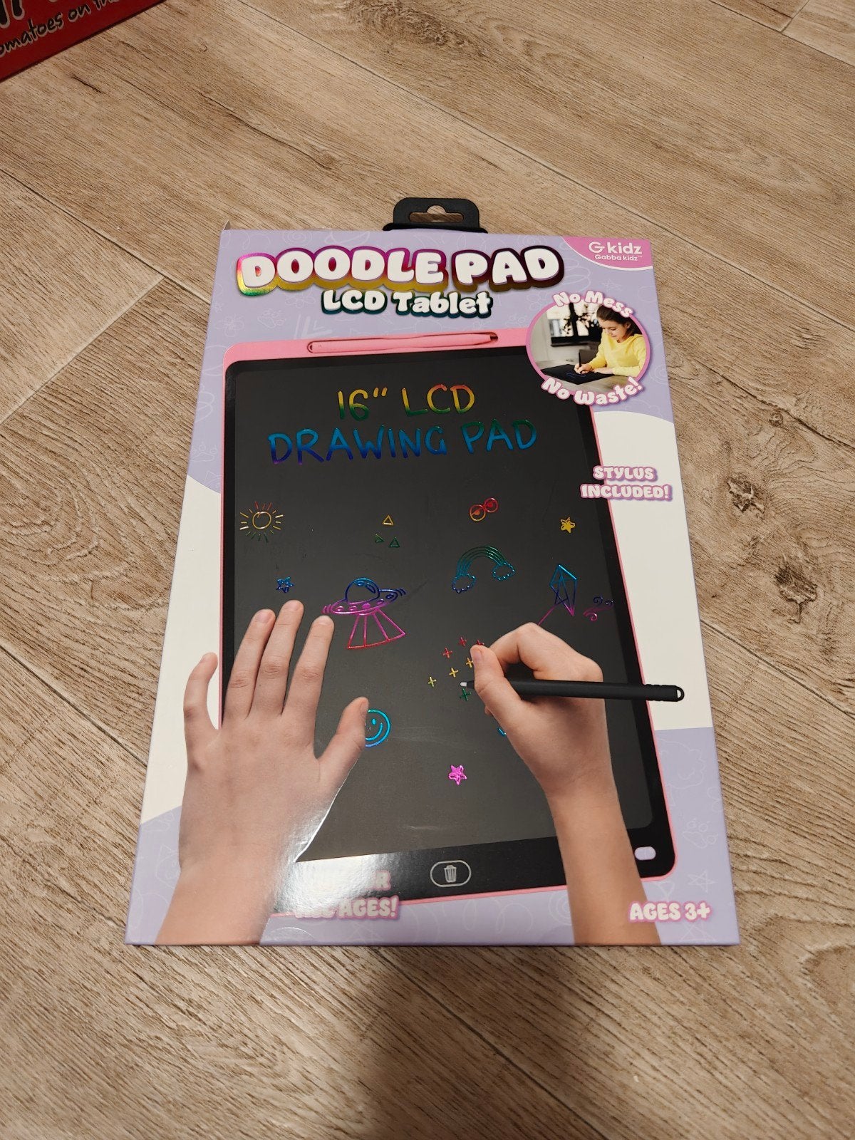Doodle Pad LCD Tekentablet 16 inch met Stylus, Ophalen of Verzenden, Nieuw, Knutselen