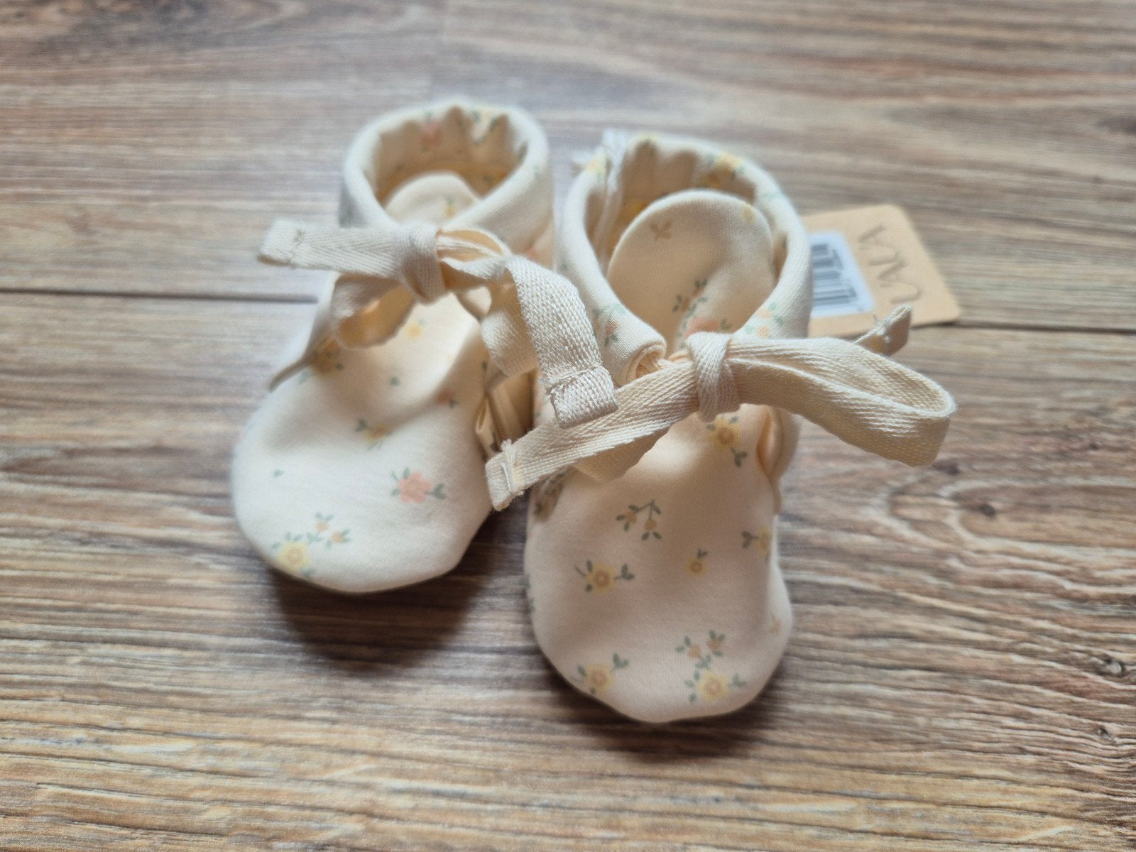 UAUA booties florenza maat 3-6 maanden- nieuw, Slofjes, Meisje, Nieuw, Ophalen of Verzenden