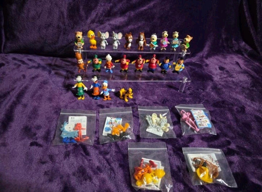 28 Kinder Surprise figuren: Disney, Pink Panther, etc., Verzamelen, Verrassingseieren, Ophalen of Verzenden, Zo goed als nieuw