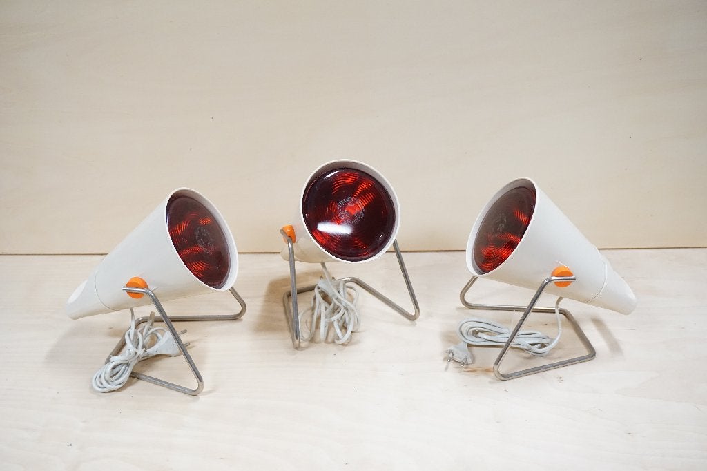 Vintage Phillips INFRAPHIL-Lamp, Huis en Inrichting, Lampen | Tafellampen, Ophalen of Verzenden, Gebruikt, Kunststof
