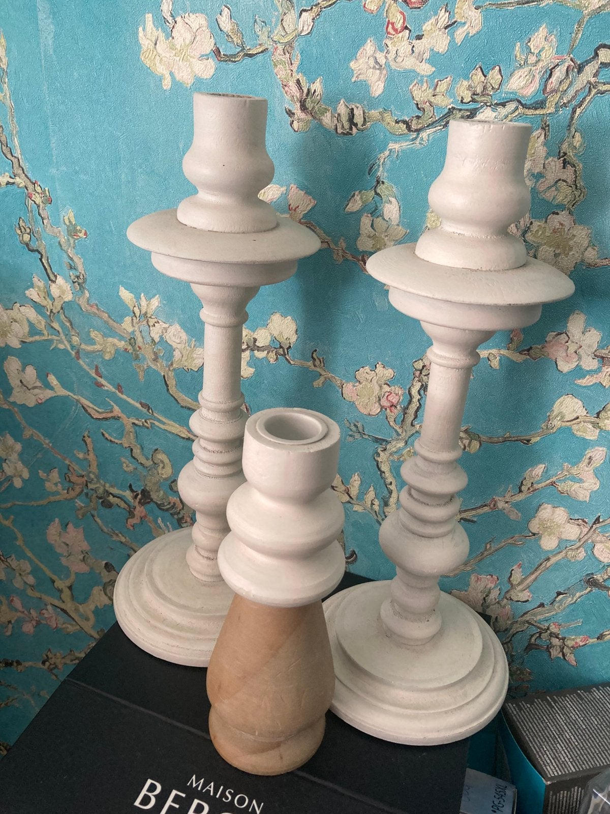 Madam stolsz kandelaren + 1 gratis, Huis en Inrichting, Woonaccessoires | Kandelaars en Kaarsen, Ophalen, Zo goed als nieuw
