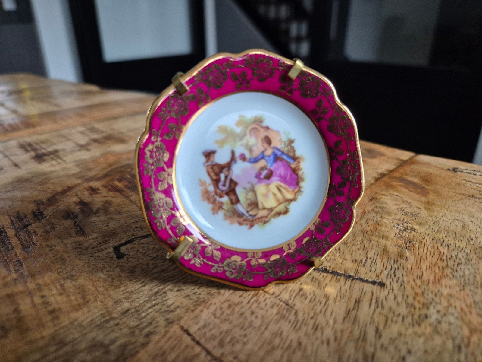 Limoges porselein bordje 1, Ophalen of Verzenden
