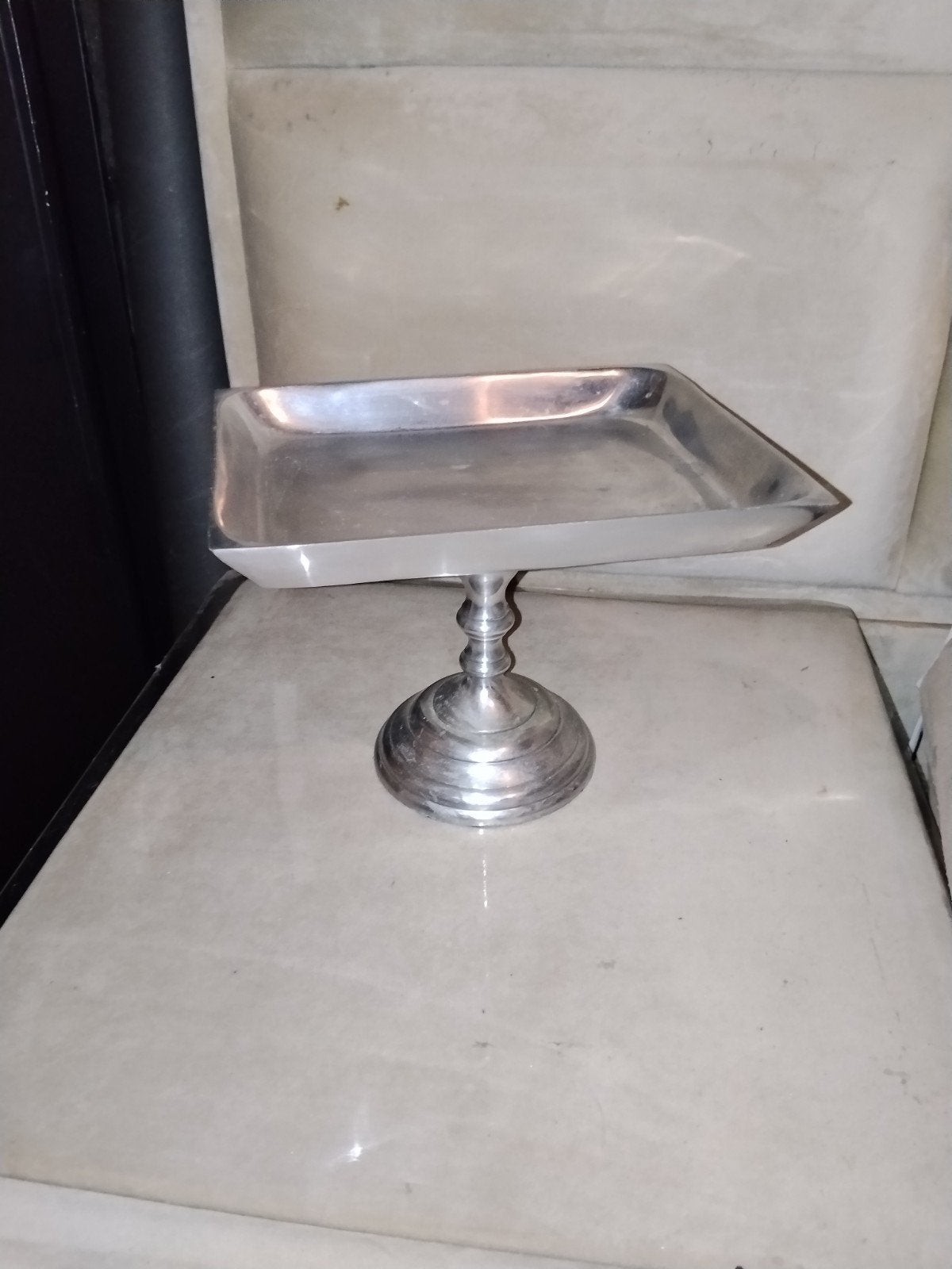 etagère plateau zilver, Ophalen of Verzenden