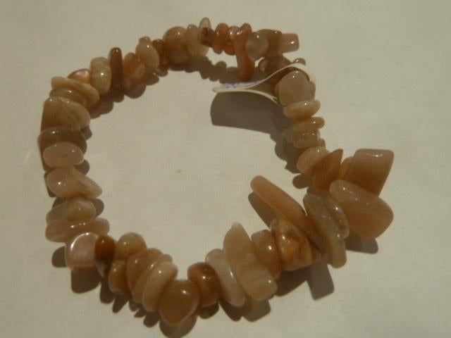 Armband van roze maansteen, Ophalen of Verzenden, Nieuw