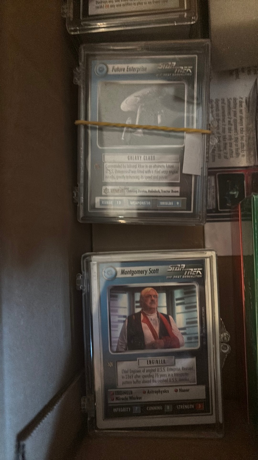 Star trek tcg, Ophalen of Verzenden, Nieuw, Meerdere kaarten