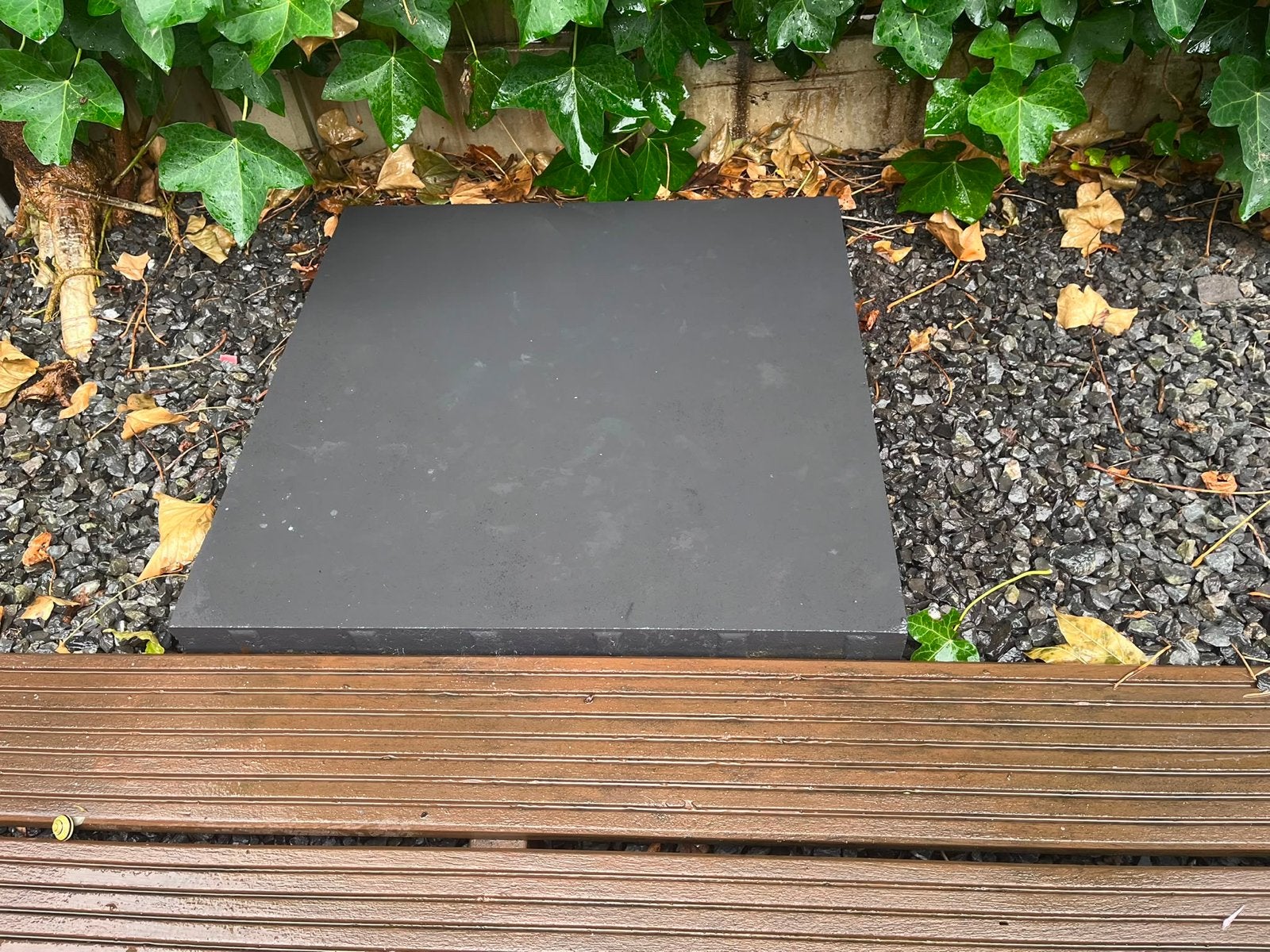 Betonnen terrastegels en opsluitbanden, Tuin en Terras, Tegels en Klinkers, Ophalen, Gebruikt, 5 tot 10 m², Beton
