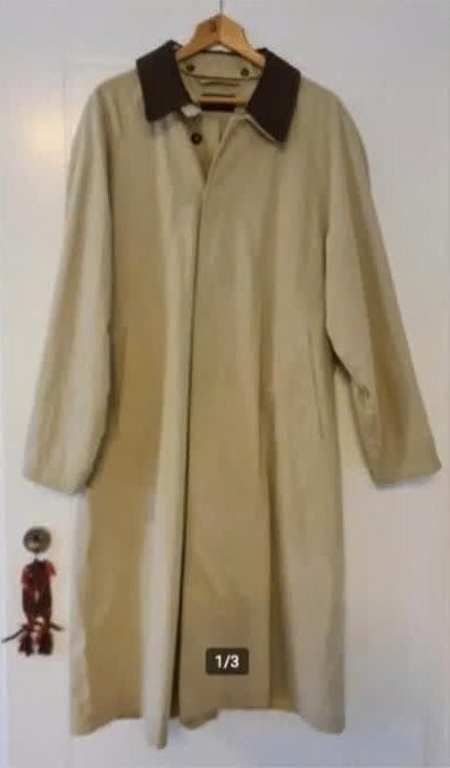 Quinten Landauer jas trenchcoat maat 48 nieuwstaat!, Maat 48/50 (M), Beige, Quinten Landauer, Ophalen of Verzenden