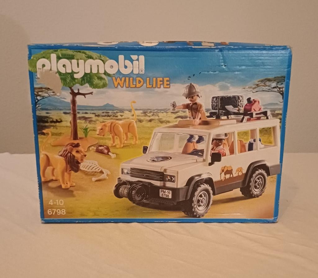 Playmobil Safari Terreinwagen 6798, Ophalen of Verzenden, Zo goed als nieuw, Complete set