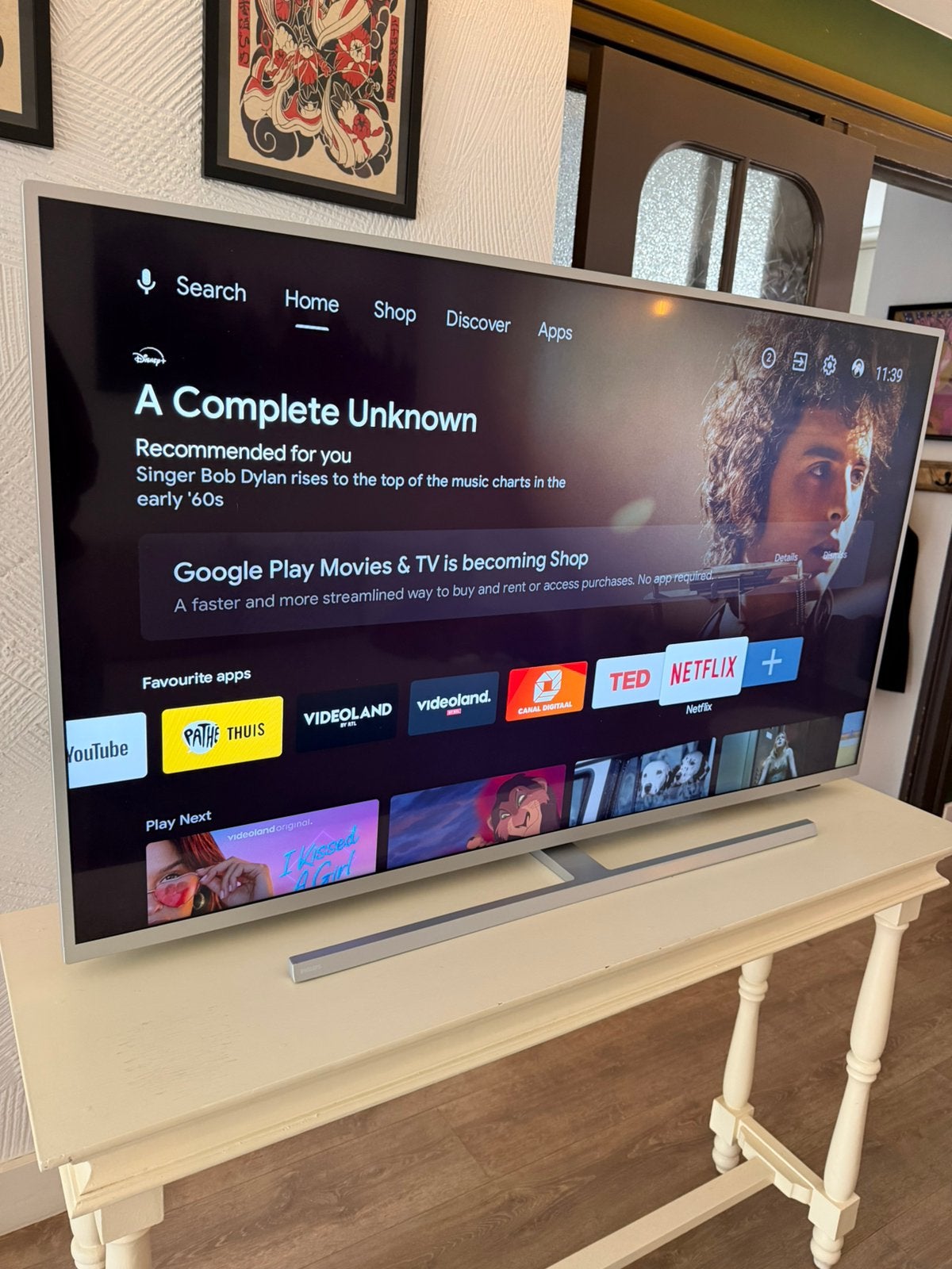 TV Philips The One Ambilight 50 inch, Ophalen, Philips, 50 Hz, Zo goed als nieuw