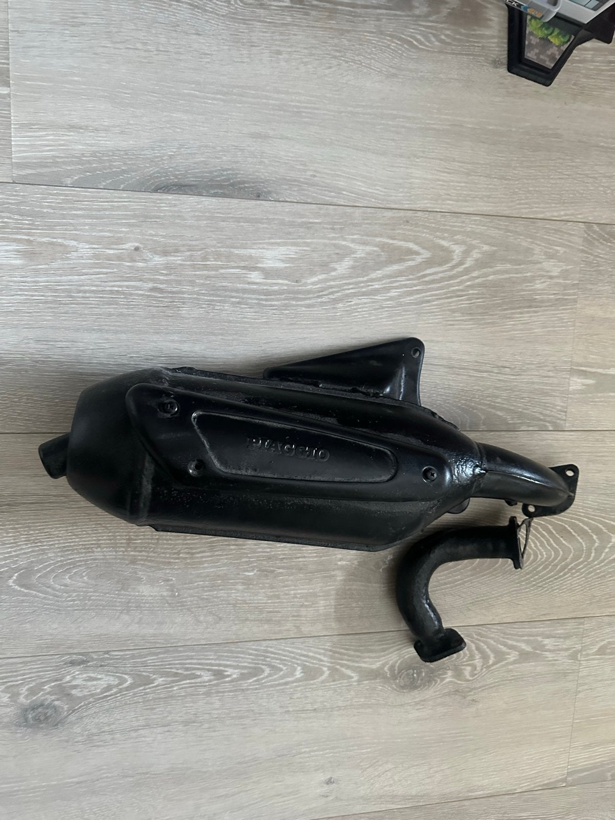 Piaggio 125/180cc uitlaat, Ophalen of Verzenden, Gebruikt, Uitlaat, Piaggio