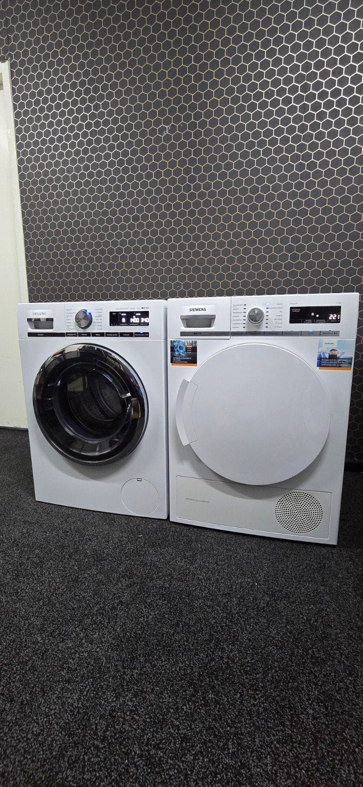 Siemens iQ700 A+++ Extraklasse Wasmachine & Droger 9Kg 1600T, 3026ck, Witgoedspecialist010@gmail.com, Overige typen, 8 tot 10 kg