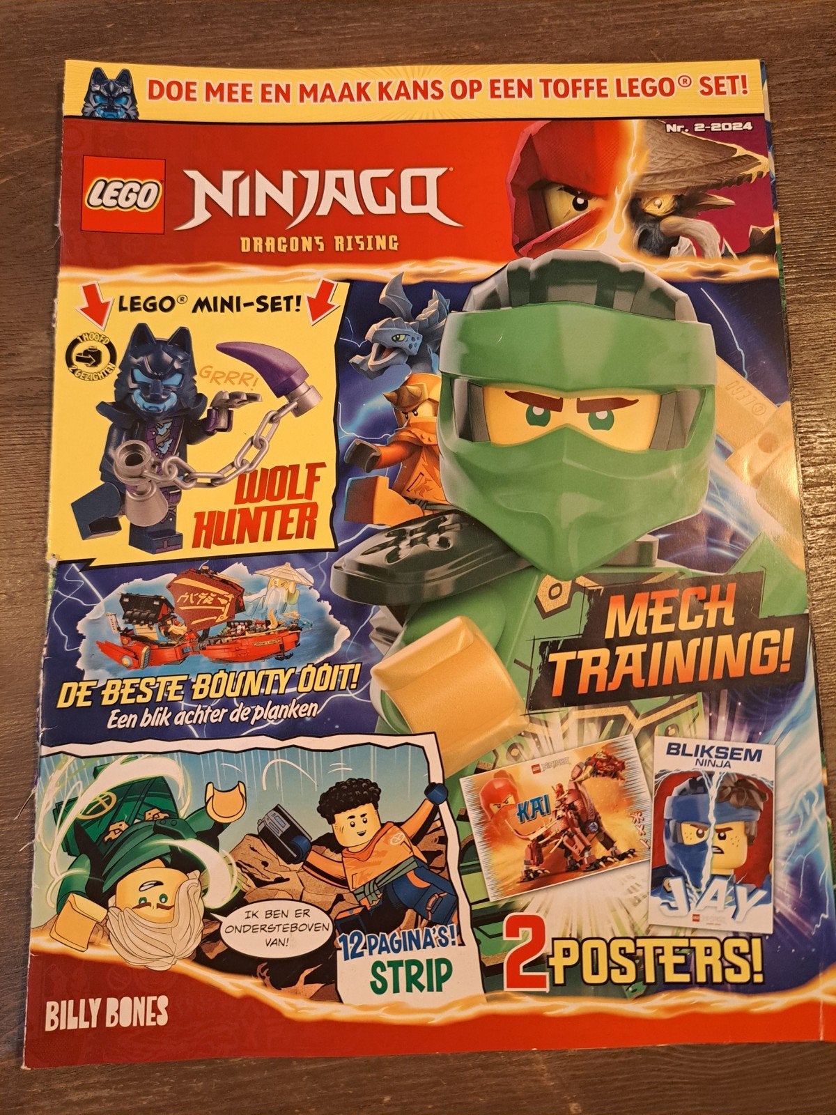 Lego Ninjago Tijdschrift 2-2024, Ophalen of Verzenden