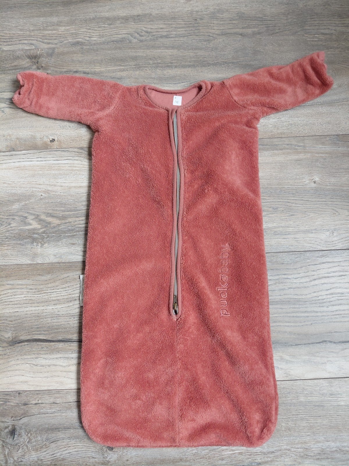 Puckababy newborn bag, teddy Earth, zeer goede staat, Inclusief buikband, Puckababy, Ophalen of Verzenden, Zo goed als nieuw