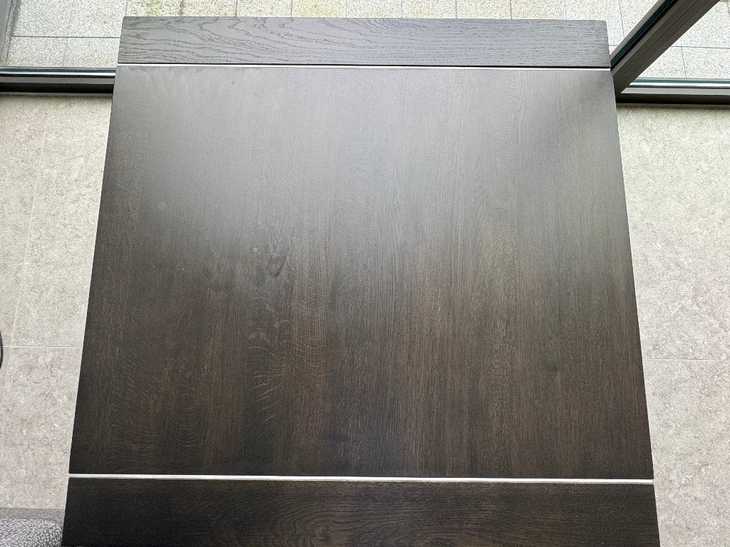 Eikenhouten salontafel te koop, Ophalen, Zo goed als nieuw, Modern, 5 – 50