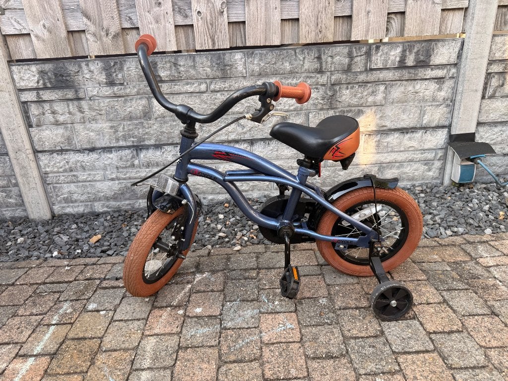Jongens fiets 12 inch, Terugtraprem, Gebruikt, 14 inch of minder, Ophalen