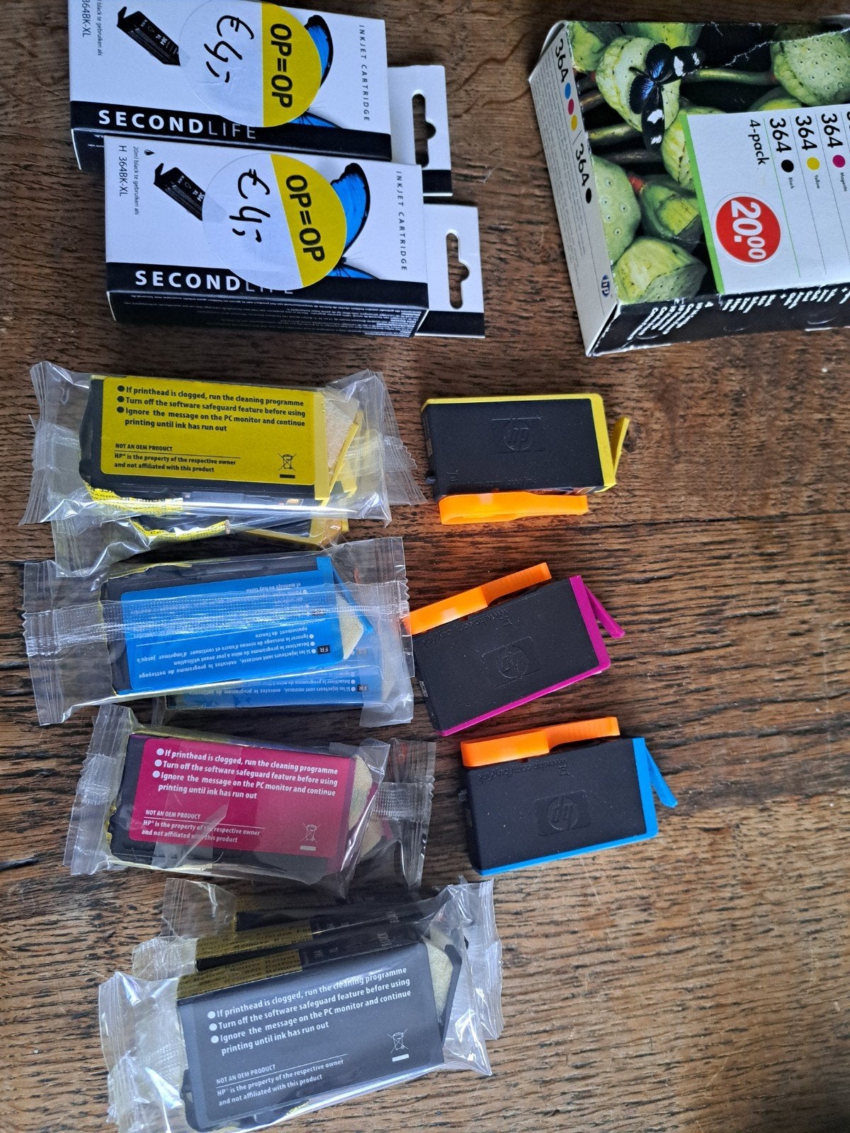 Inkt cartridge   voor Printer HP  364, Ophalen of Verzenden, Nieuw