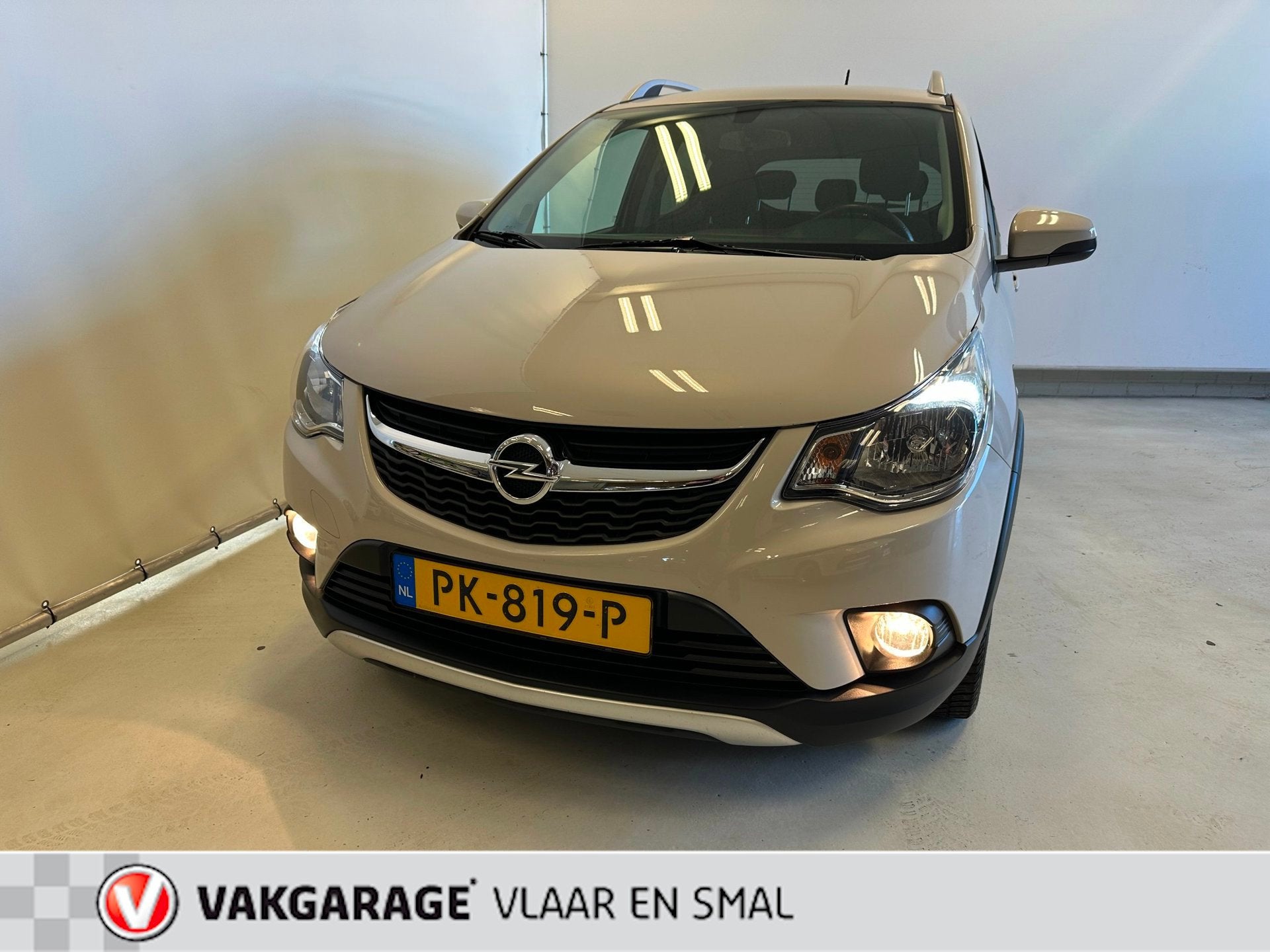 Opel KARL 1.0 Rocks Online Edition 1e eigenaar netjes en goe, Auto's, Stof, Gebruikt, 23 km/l, Origineel Nederlands