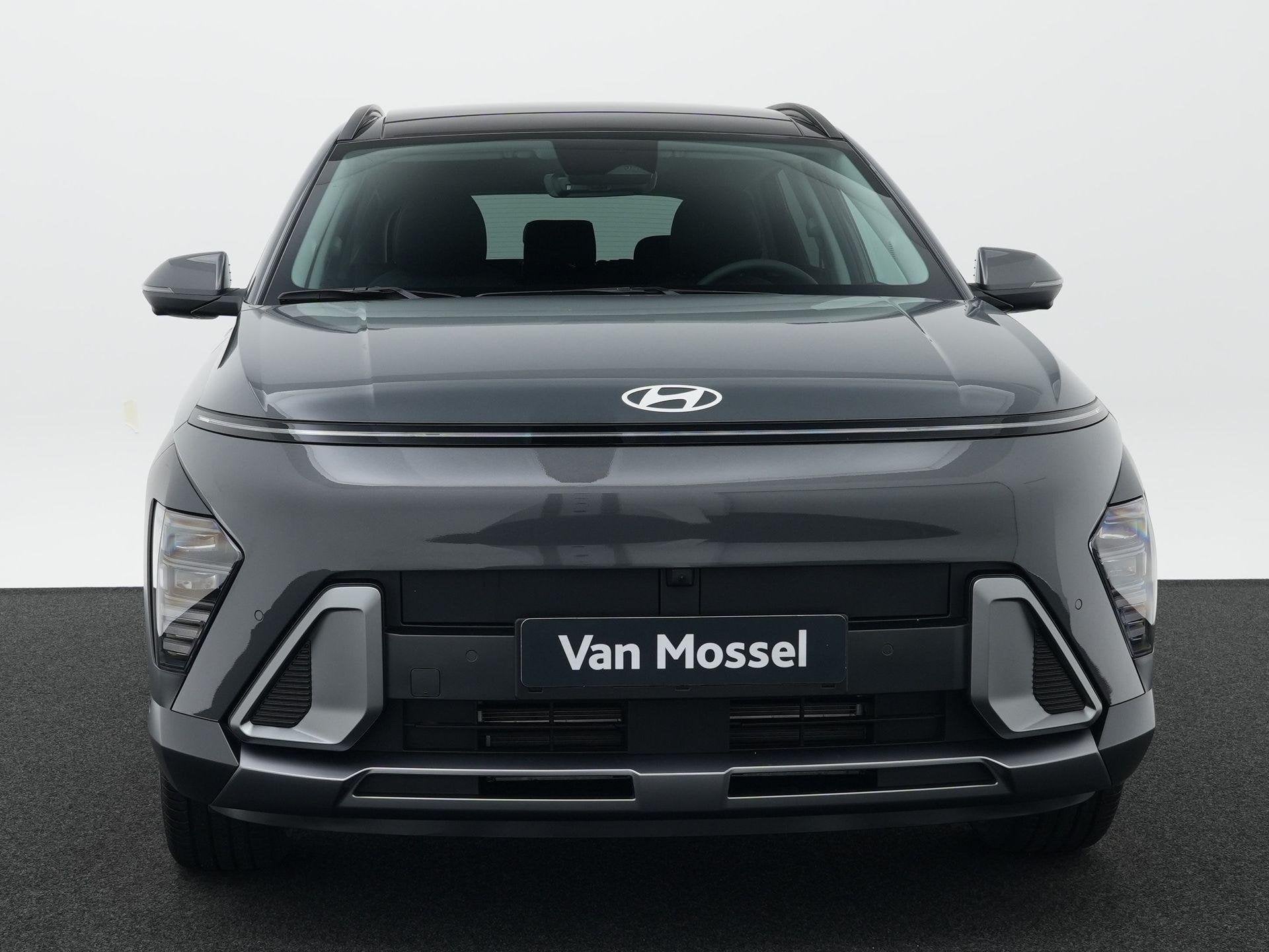 Hyundai Kona 1.6 GDI HEV Premium Sky | Stoel/Stuurverwarming, 137 pk, Euro 6, Met garantie (alle), Leder