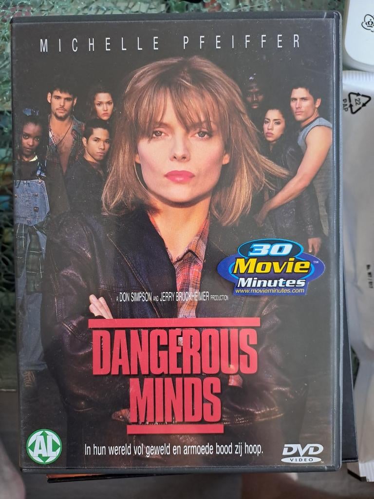 Dangerous minds (dvd), Vanaf 12 jaar, Ophalen of Verzenden, Zo goed als nieuw