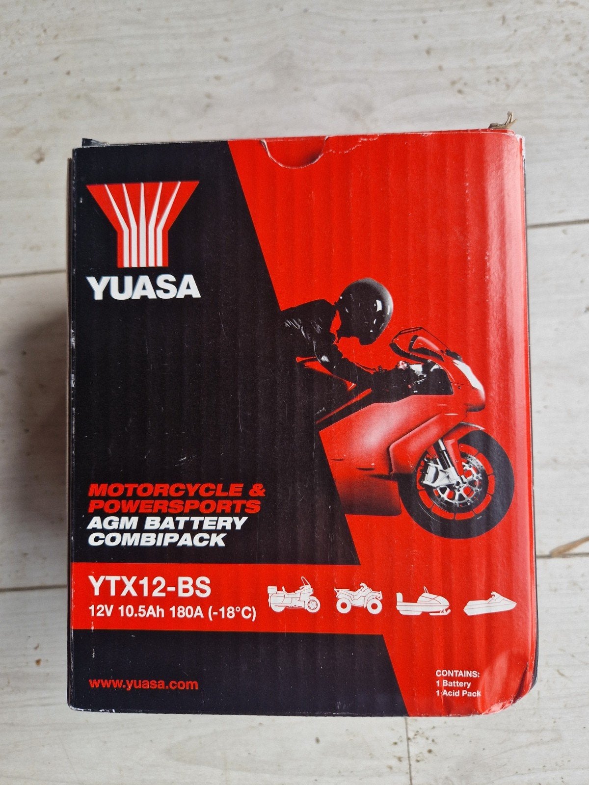 motor accu YTX 12 BS / nieuw, Ophalen, Nieuw
