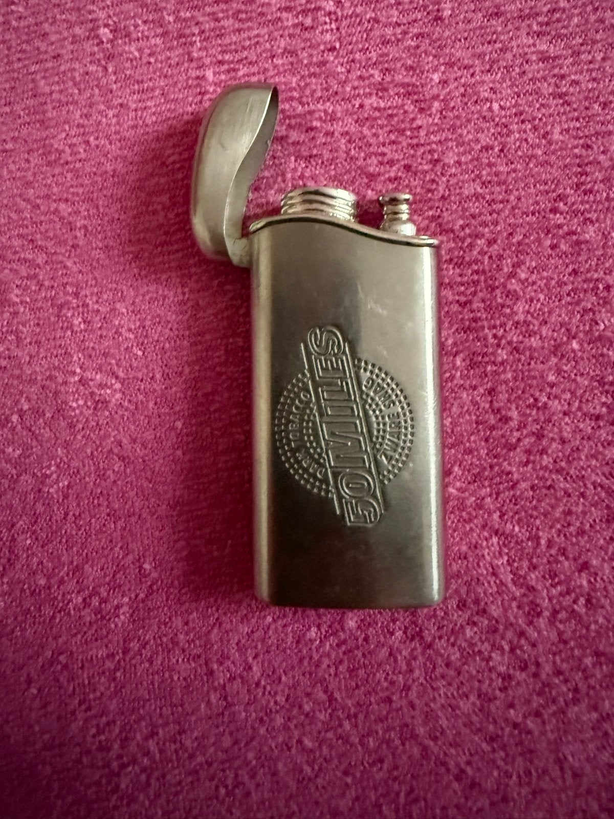 Vintage 50 Miles Zware Shag aansteker, Verzamelen, Ophalen of Verzenden, Gebruikt, Aansteker