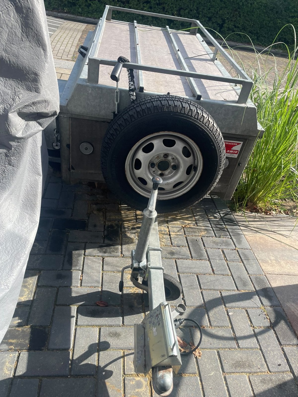 Aanhangwagen/bagagewagen/gereedschapsaanhanger, Ophalen, Gebruikt