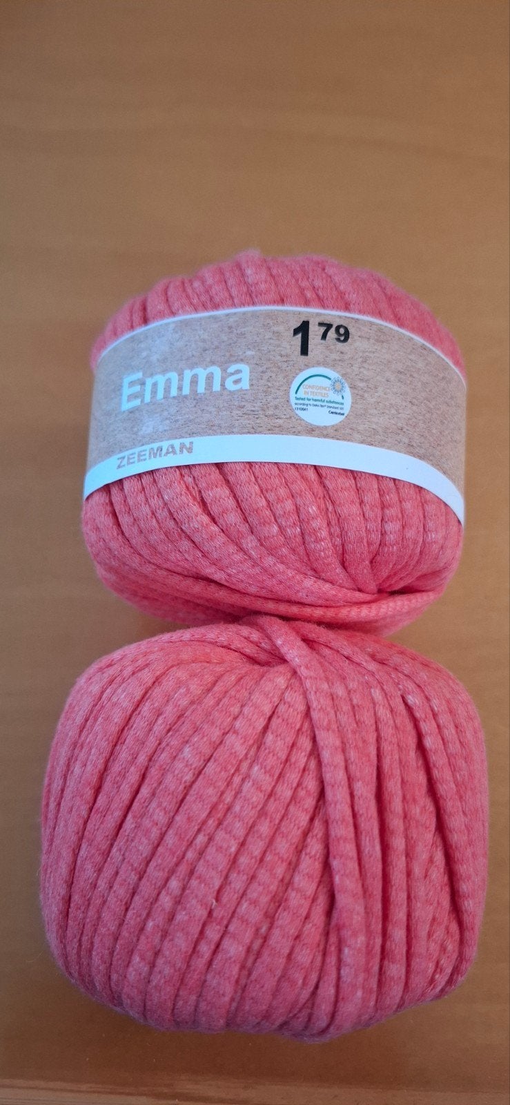 Zeeman Emma Garen - Koraalroze (Strawberry) - 2 bollen, Ophalen of Verzenden, Nieuw, Breien of Haken, Wol of Garen