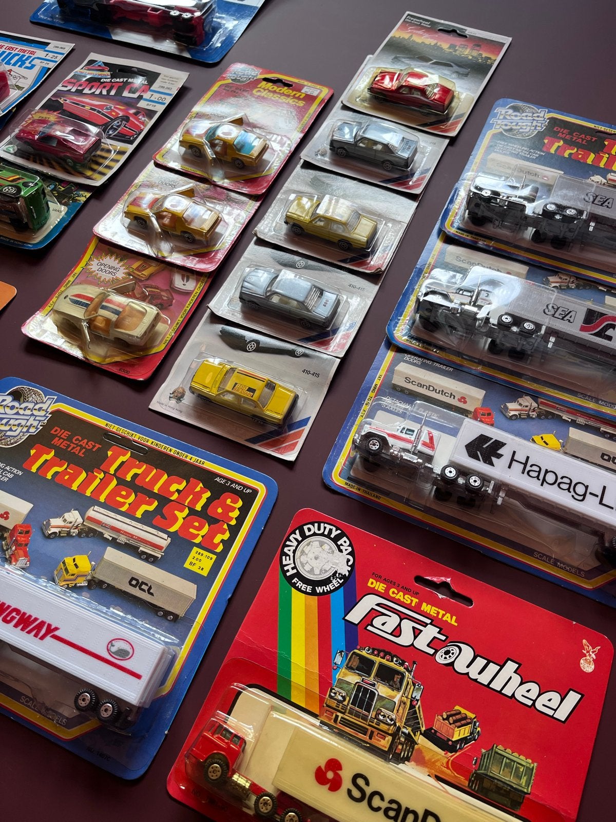 Vintage diecast collectie Hot Wheels Road Tough 22 stuks, Ophalen of Verzenden