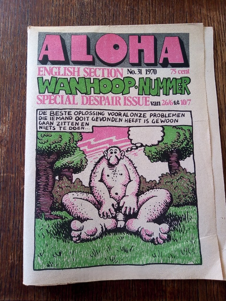 aloha nr.31 *1970-Robert Crumb, Ophalen of Verzenden, Gelezen, Muziek, Film of Tv