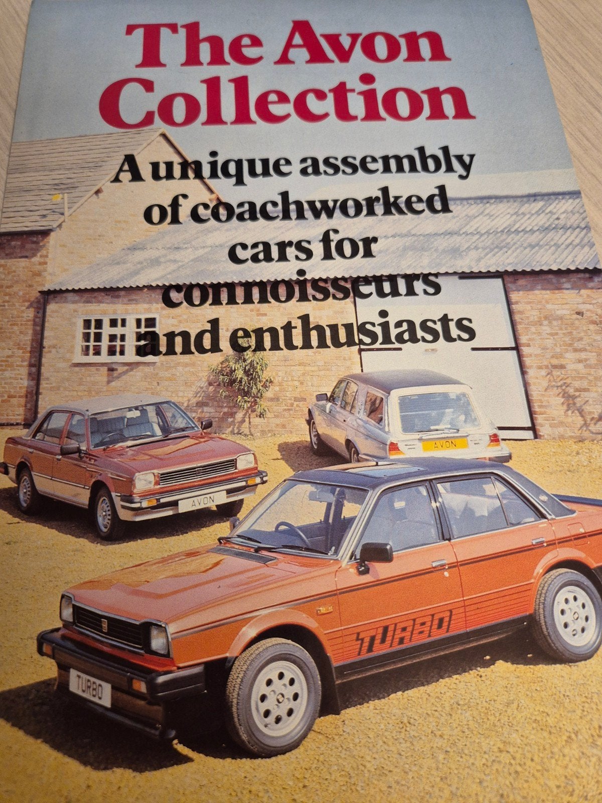 Avon Jaguar XJ Estate triumph Acclaim Turbo folder izgst, Ophalen of Verzenden, Zo goed als nieuw, Overige merken