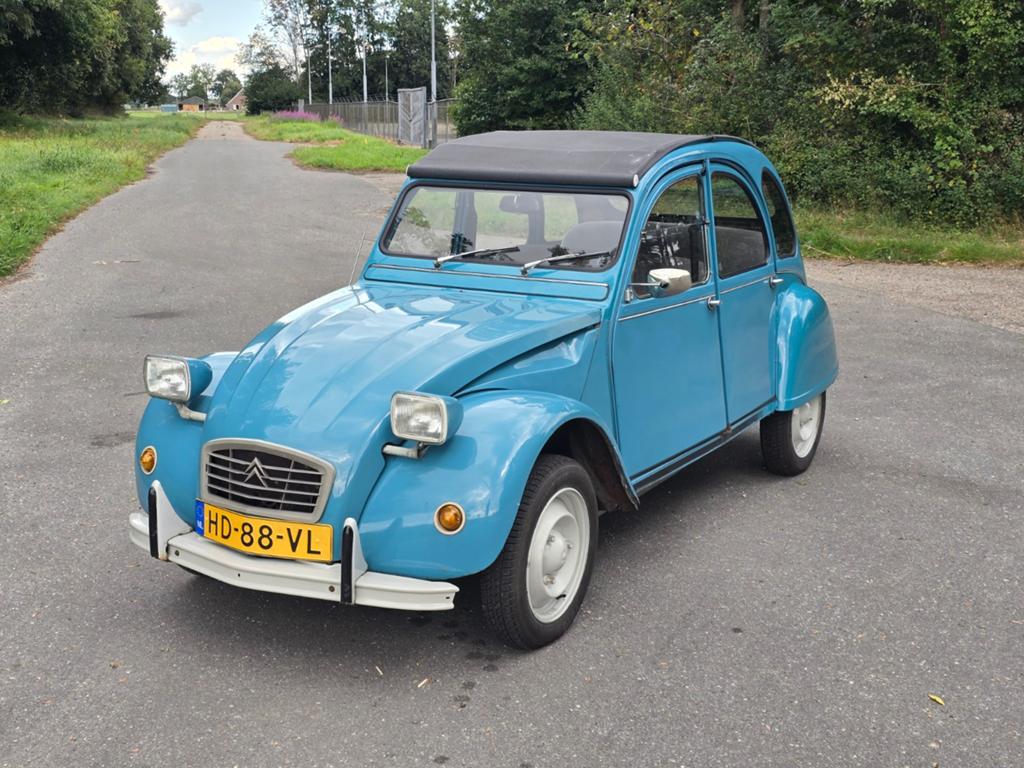 Citroën 2CV6 Special - 1981 - 72.500km NAP, Auto's, Voorwielaandrijving, Stof, 602 cc, 2CV
