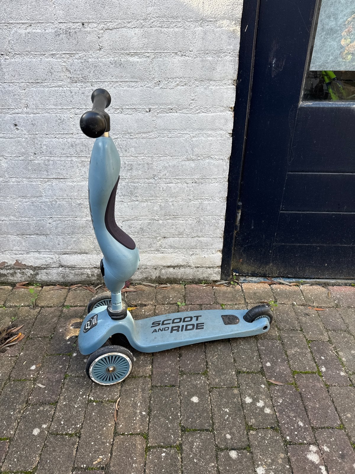 Scoot and Ride Highwaykick 1 - Step en loopfiets in één, Fietsen en Brommers, Ophalen, Gebruikt, Gewone step