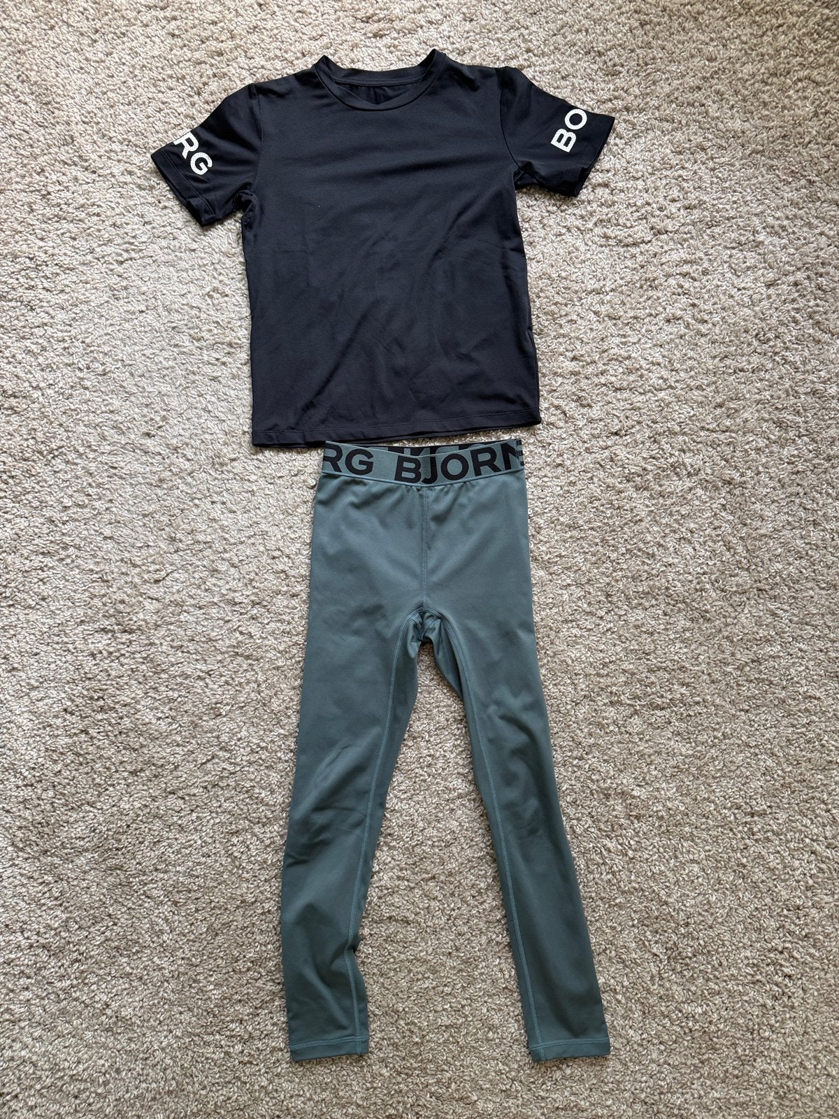 ZGAN! Sportsetje Bjorn Borg maat 134/140, Ophalen of Verzenden, Zo goed als nieuw, Meisje, Sport- of Zwemkleding