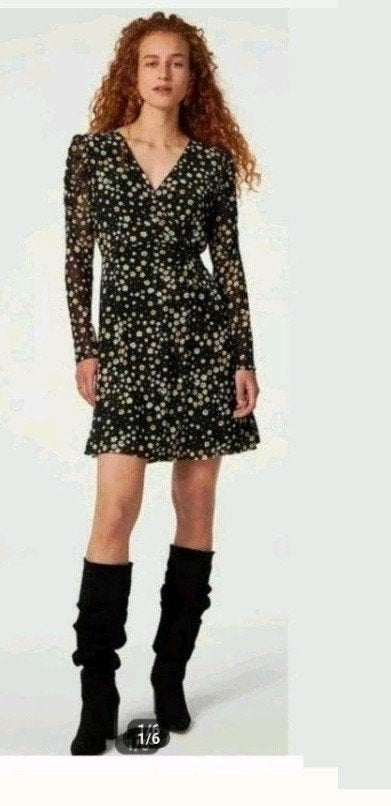 Fabienne Chapot Flake jurk maat M *nieuw *, Kleding | Dames, Maat 38/40 (M), Zwart, Nieuw, Ophalen of Verzenden