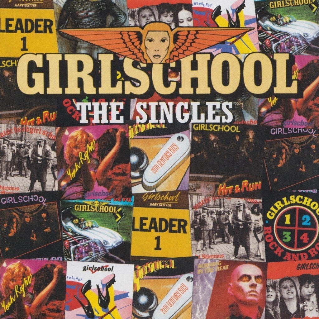 Girlschool - Singles Collection, 2-cd  new  cd, Verzenden, Inclusief doosje, Nieuw in verpakking, Poprock