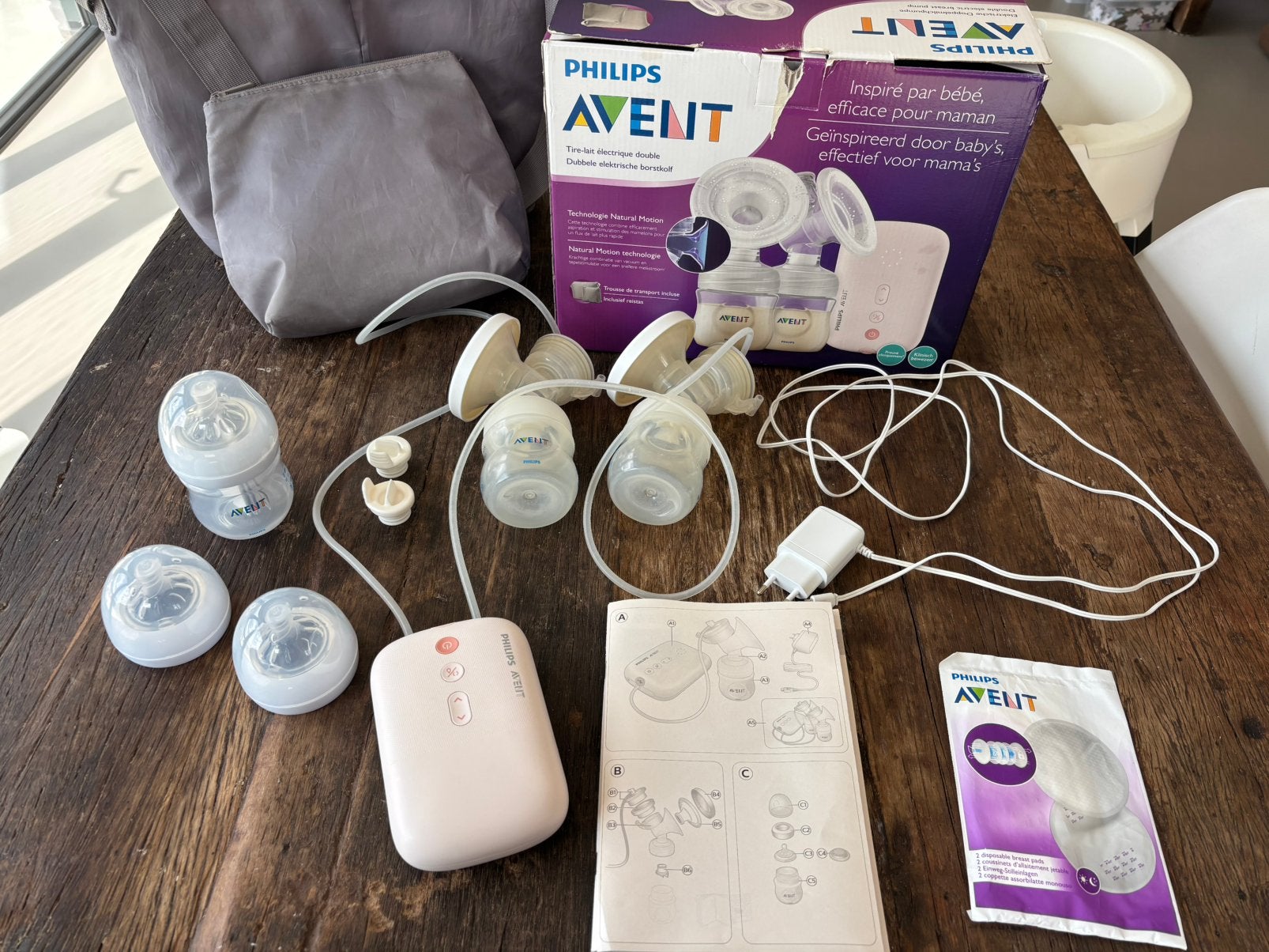 Philips Avent Elektrische borstkolf SCF397/11, Gebruikt, Borstkolf, BPA-vrij, Philips Avent