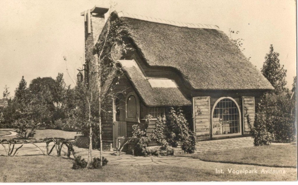 Alphen aan de Rijn 1950 Int. Vogelpark Avifauna, Verzenden, 1940 tot 1960, Ongelopen, Zuid-Holland