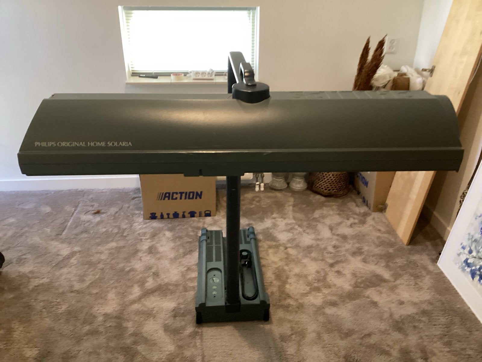 Philips Original Home Solaria Zonnebank - Zo goed als nieuw, Ophalen, Zo goed als nieuw, Zonnebank enkelzijdig, Minder dan 10 lampen