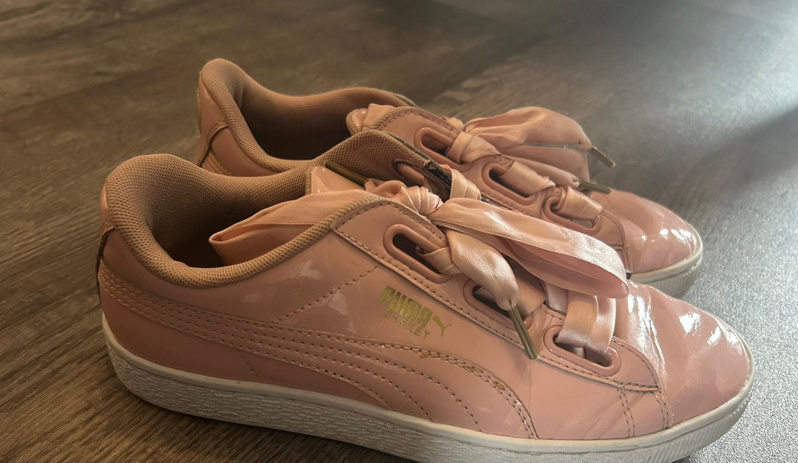 Puma lakschoenen roze dames, maat 40, Ophalen of Verzenden, Zo goed als nieuw, Roze, Sneakers of Gympen