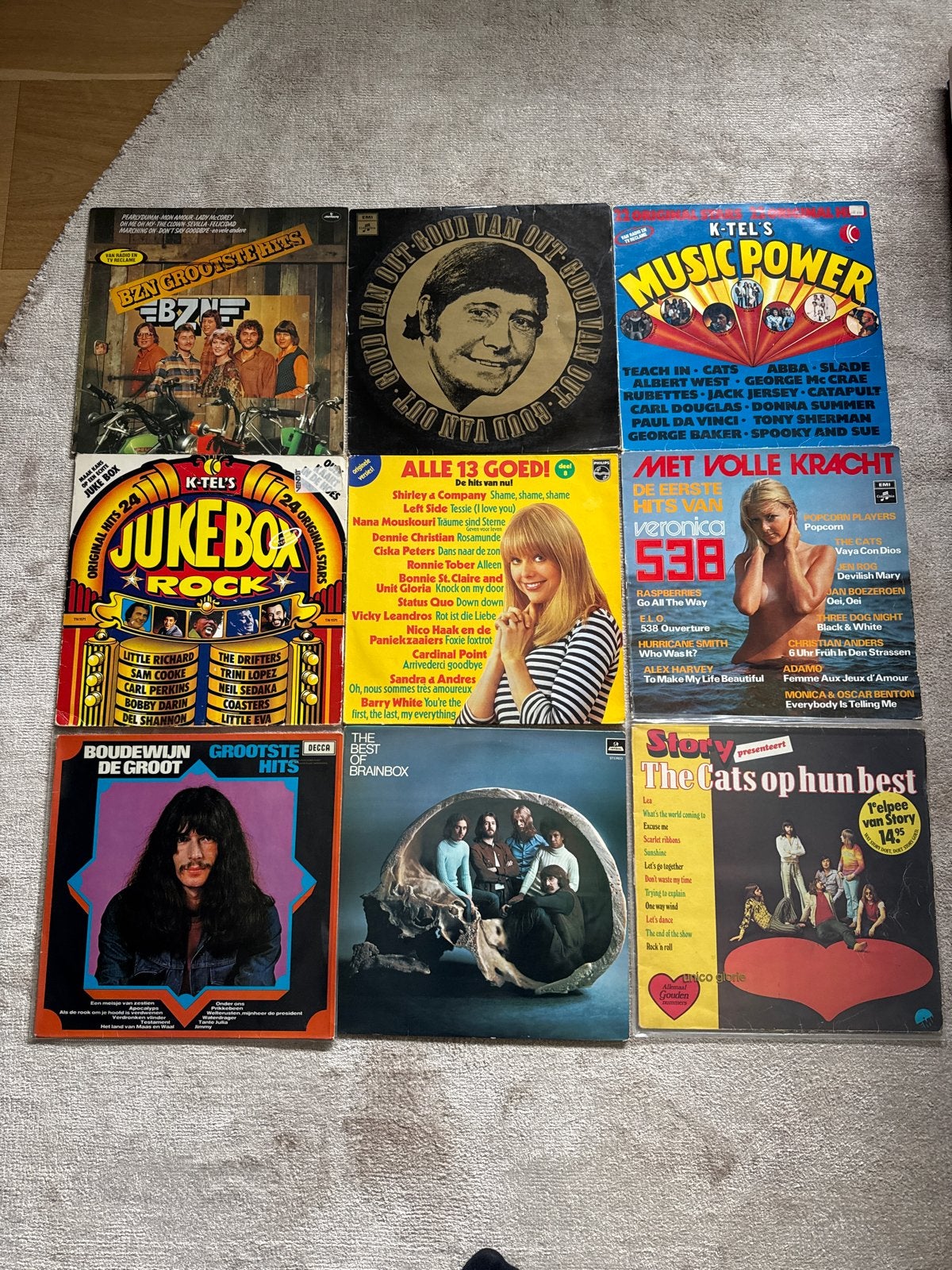 Set Nederlandse Bands - Vinyl Collectie, LP, Gebruikt, Pop, Ophalen of Verzenden