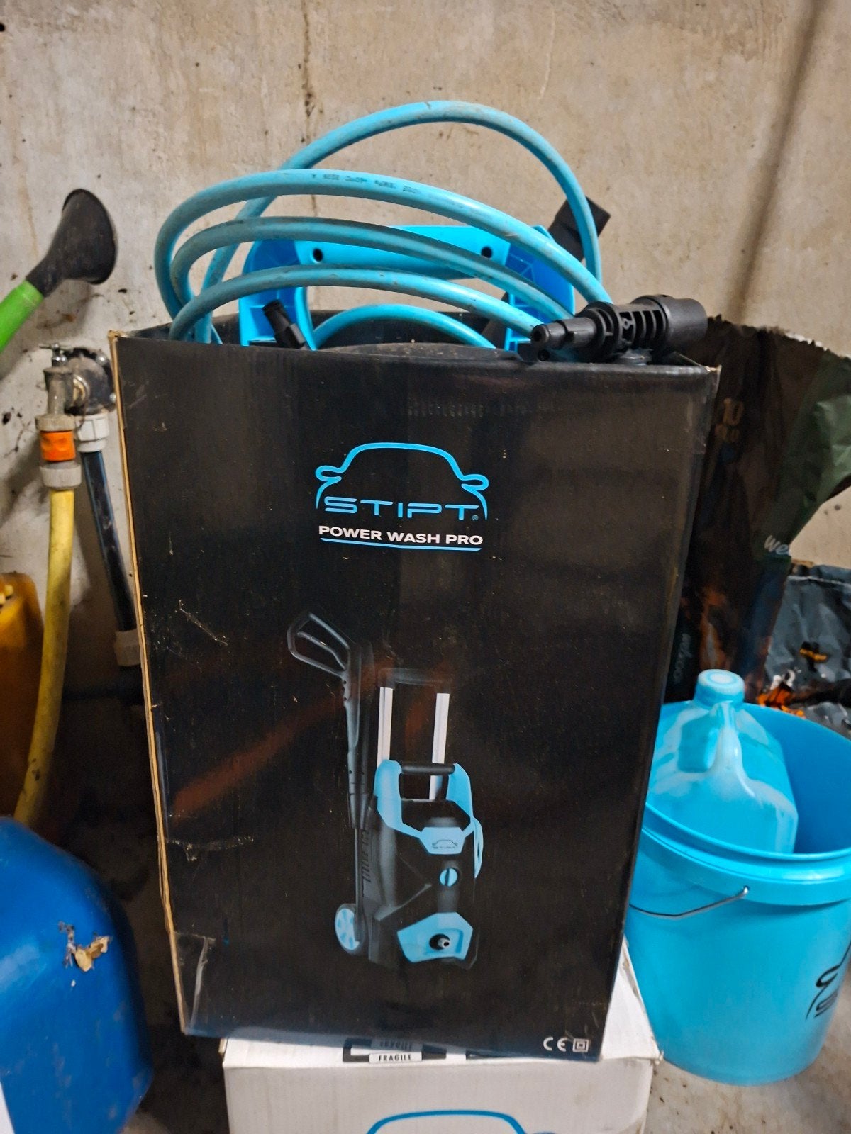 Stipt Power Wash Pro hogedrukspuit - Zo goed als nieuw, Tuin en Terras, Ophalen, Met autostop en -start, Zo goed als nieuw, Stipt