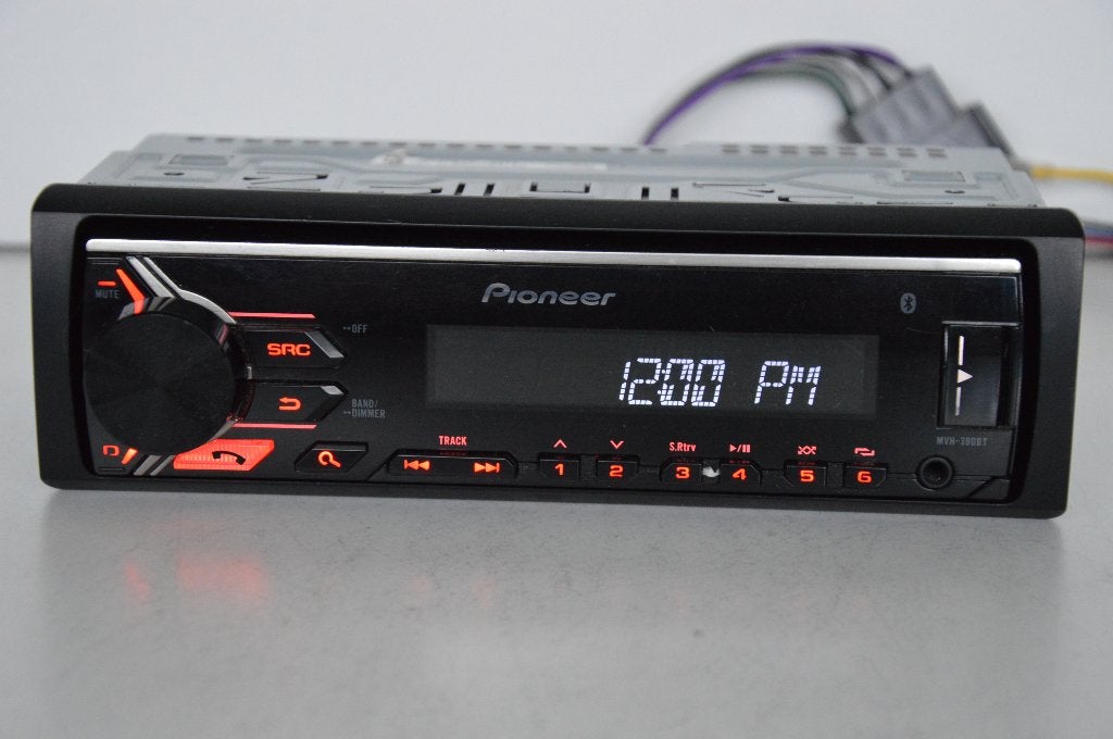 PIONEER  MVH-390BT   MP3  AUX  USB  BLUETOOTH, Ophalen of Verzenden, Zo goed als nieuw