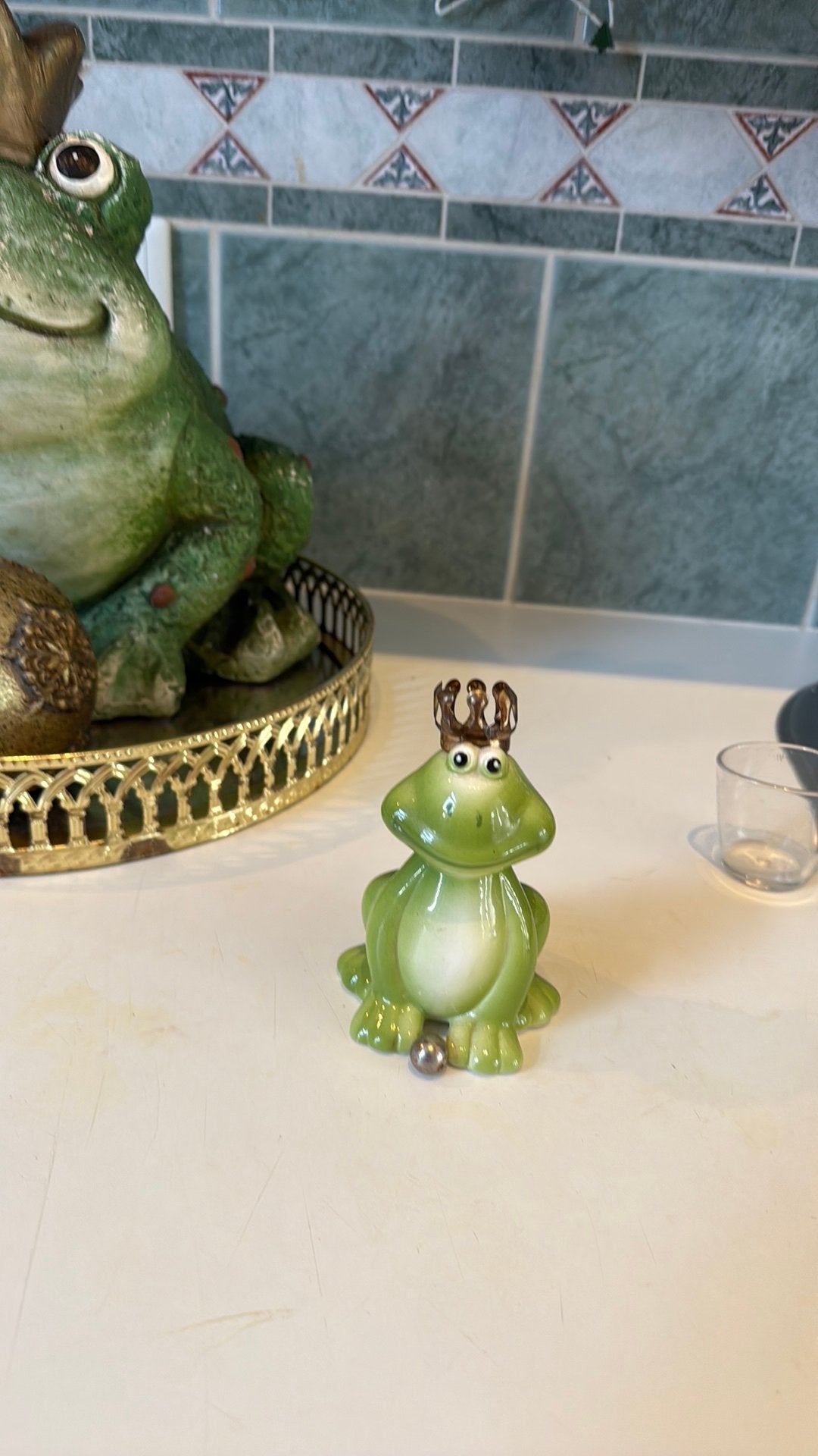 Kikkerprins Efteling 11cm, Verzamelen, Disney, Ophalen, Winnie de Poeh of vrienden, Zo goed als nieuw, Beeldje of Figuurtje
