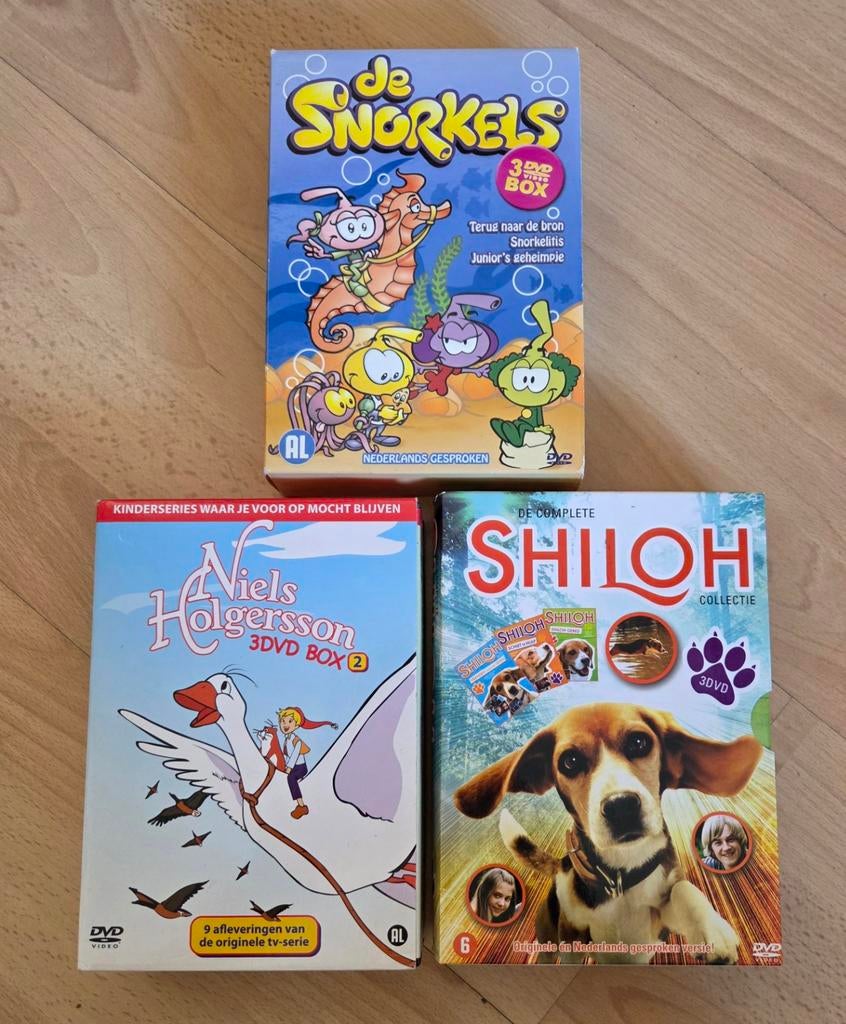 De Snorkels, Shiloh & Niels Holgersson, Alle leeftijden, Ophalen of Verzenden, Zo goed als nieuw