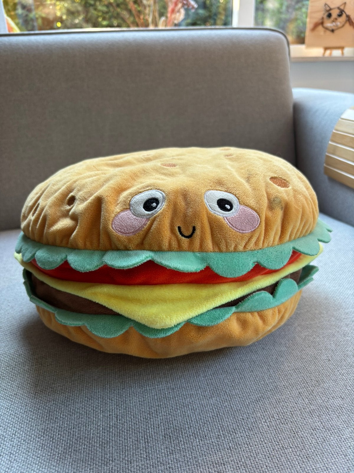 Hamburger knuffel van de HEMA, Overige karakters, Ophalen, Gebruikt, Overige typen