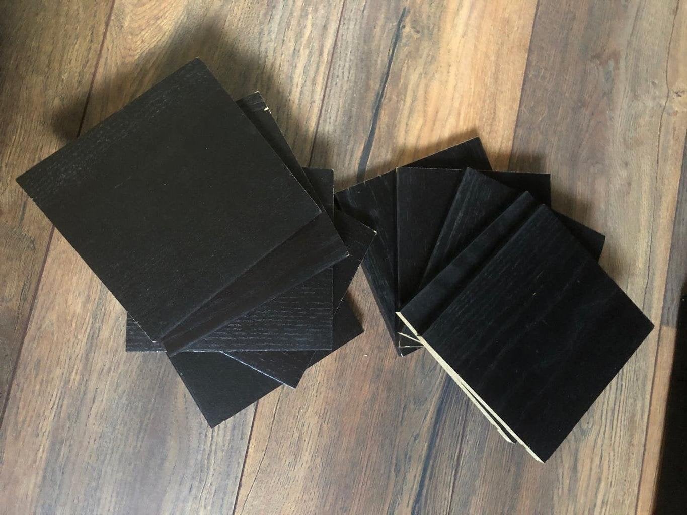 Plankjes IKEA Billy cd kast | zwart / donkerbruin | 10 stuks, Huis en Inrichting, Ophalen of Verzenden, Gebruikt
